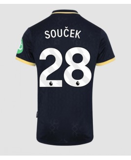 Günstige West Ham United Tomas Soucek #28 3rd trikot 2025-26 Kurzarm